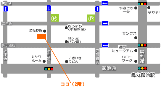 アクセスマップ